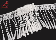 12cm Wide Polyester Guipure Lace Chemical Water Soluble Lace Trimmings for Garment Clothing Accessories