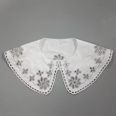 Thắt cổ giả rỗng quần áo phụ nữ trẻ em quần áo trẻ em quần áo phụ kiện thêu