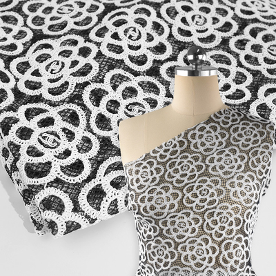 Thợ thêu chất lượng vải dây /gipure renda African renda vải cho váy cưới